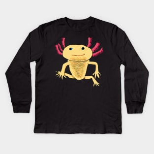 Axolotl Kids Long Sleeve T-Shirt